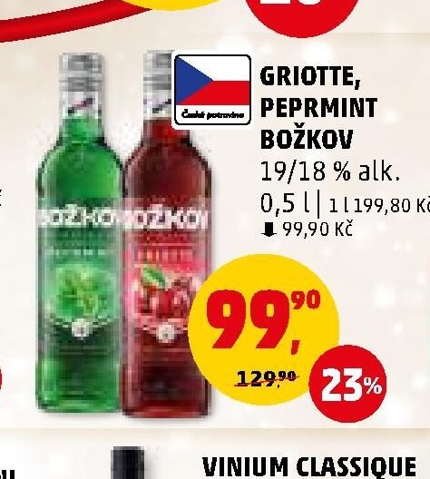Griotte, Peprmint Božkov 0,5 l