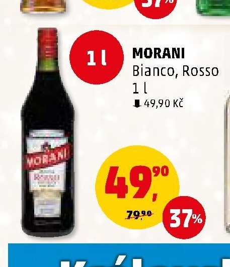Morani Bianco, Rosso 1 l