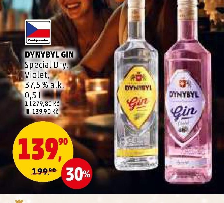 Dynybyl Gin Special Dry, Violet 0,5 l