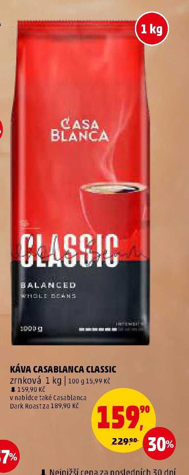KÁVA CASABLANCA CLASSIC zrnková 1 kg