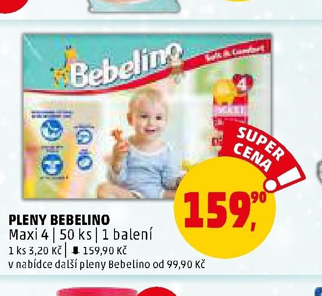 PLENY BEBELINO Maxi 4 | 50 ks