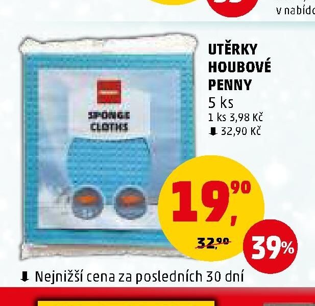 UTĚRKY HOUBOVÉ PENNY 5 ks