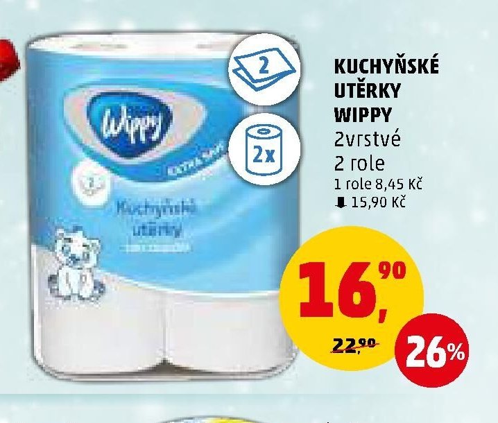 Kuchyňské utěrky Wippy