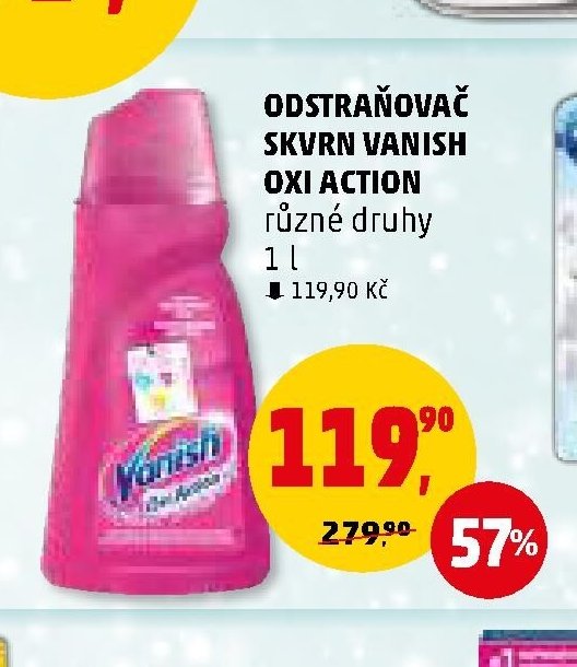 Odstraňovač skvrn Vanish Oxi Action