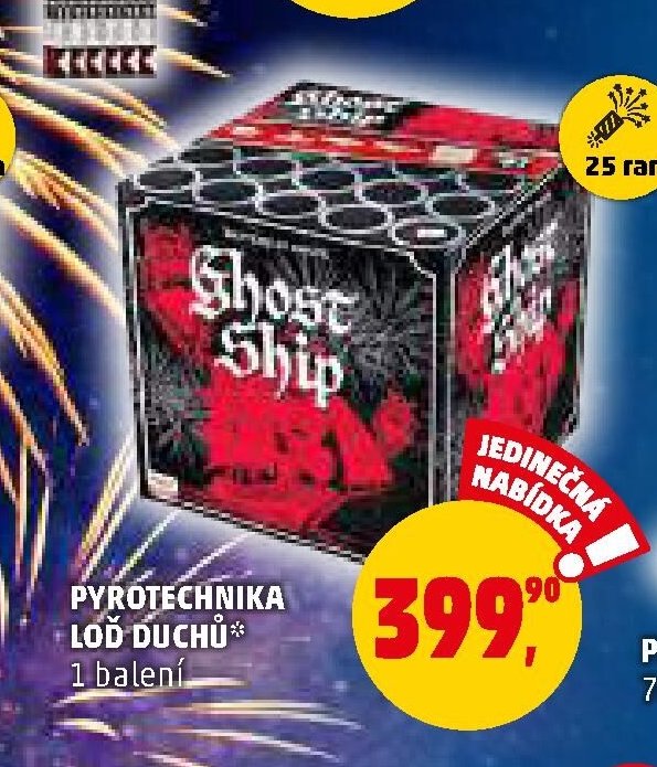 PYROTECHNIKA LOĎ DUCHŮ