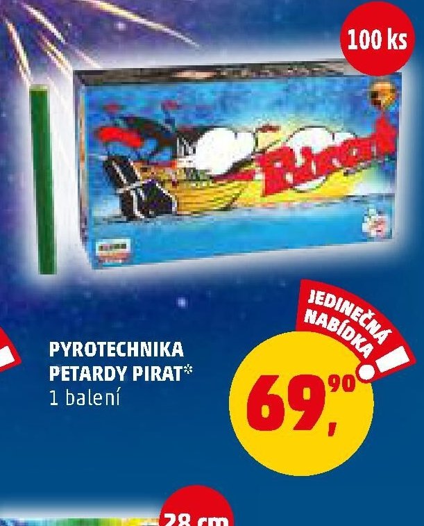 PYROTECHNIKA PETARDY PIRAT