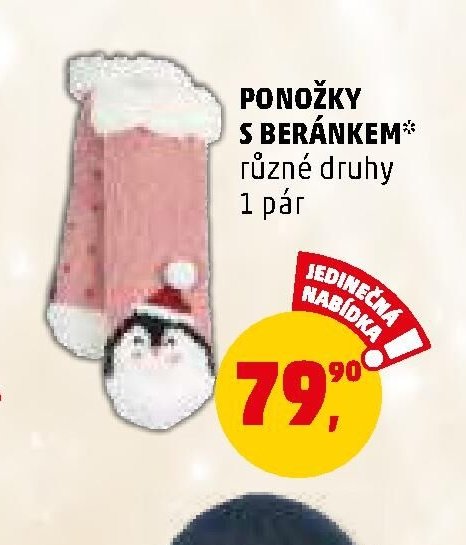 PONOŽKY S BERÁNKEM