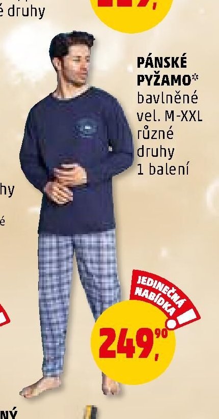PÁNSKÉ PYŽAMO