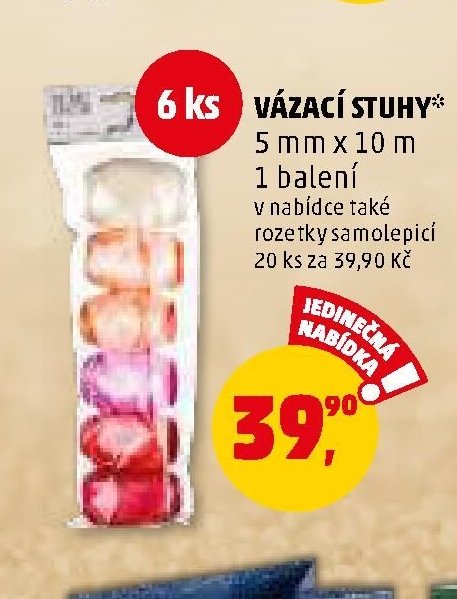 VÁZACÍ STUHY* 5 mm x 10 m 1 balení