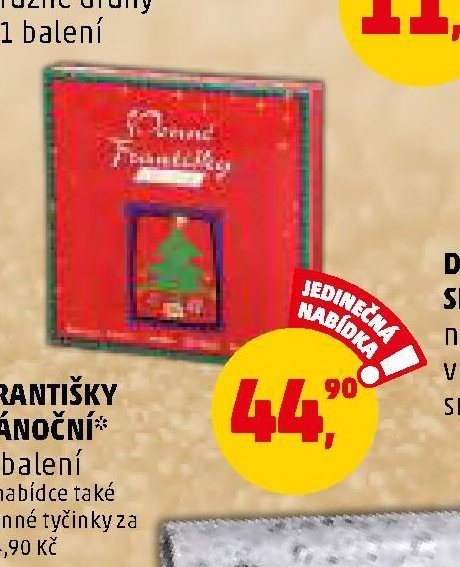 FRANTIŠKY VÁNOČNÍ* 1 balení
