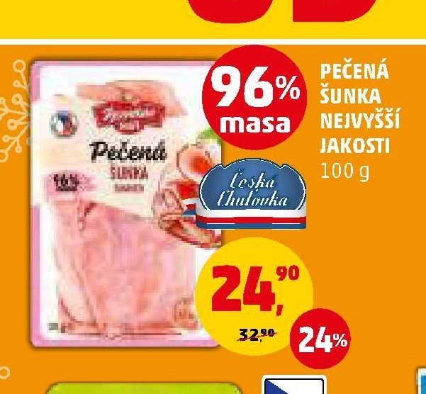 Pečená šunka nejvyšší jakosti