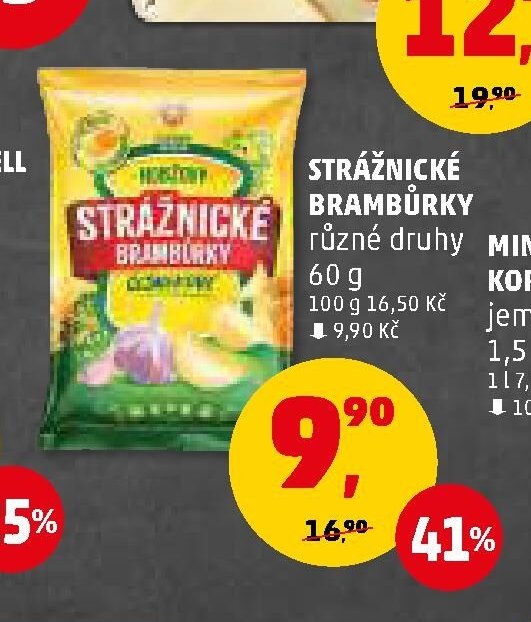 Strážnické brambůrky různé druhy 60 g