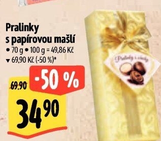 Bonboniéra pralinky