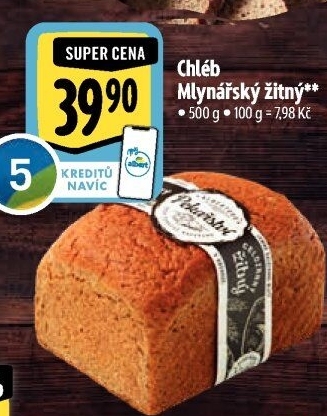 Chléb Mlynářský žitný Albert