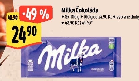 Čokoláda Milka