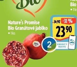 Granátové jablko bio Nature'