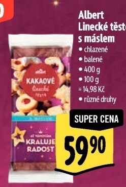 Linecké těsto Albert