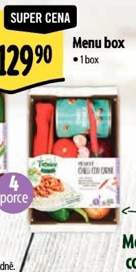 Menu box Mexické chilli con carne Albert