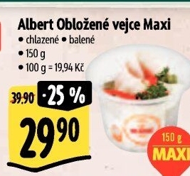 Obložené vejce Albert