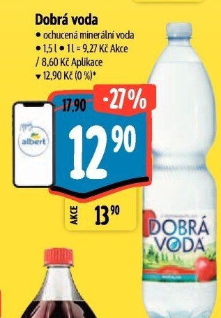 Ochucená voda Dobrá voda