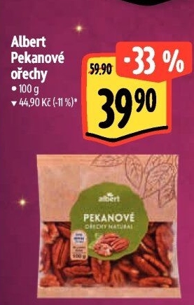 Pekanové ořechy Albert