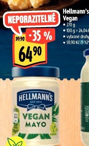 Produkty Vegan Hellmann'