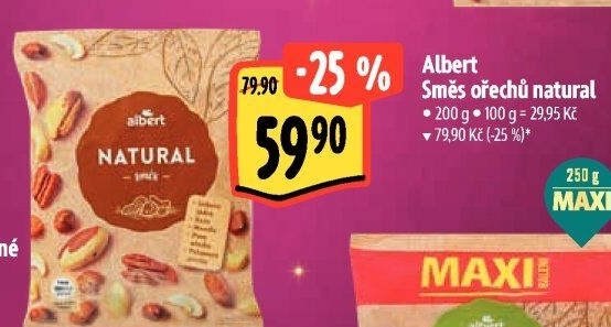 Směs ořechů Albert