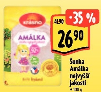 Šunka Amálka nejvyšší jakosti Krásno