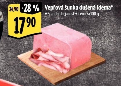 Šunka vepřová dušená standard Idema