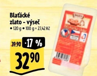 Sýr Blaťácké zlato Madeta