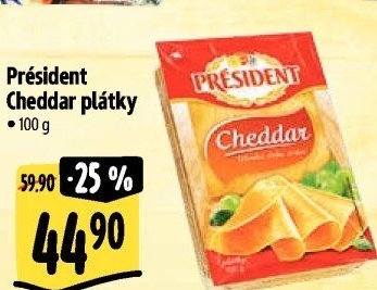 Sýr Cheddar Président