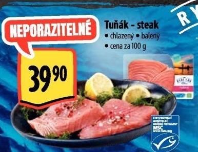 Tuňák steak Albert