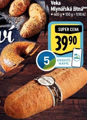 Veka Mlynářská žitná Albert