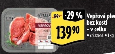 Vepřová plec bez kosti Albert