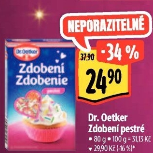 Zdobení Dr. Oetker