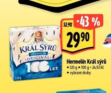 Hermelín Král sýrů