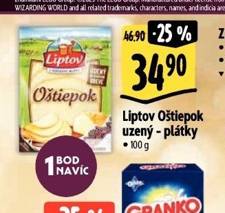 Liptov Oštiepok uzený - plátky