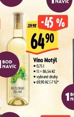 Víno Motýl