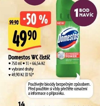Domestos WC čistič