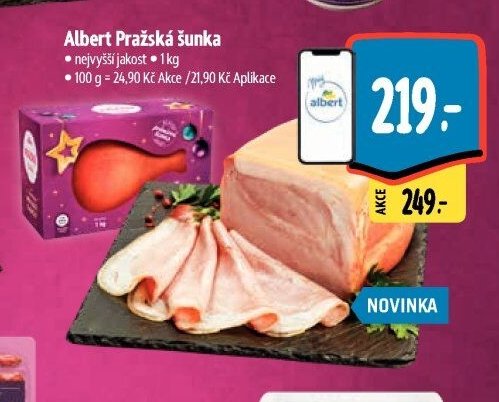 Albert Pražská šunka