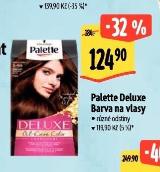 Palette Deluxe Barva na vlasy