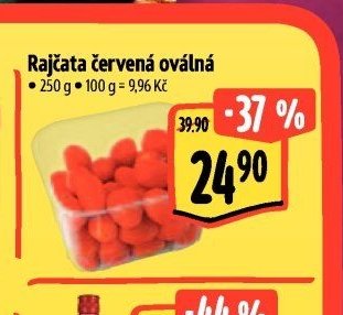 Rajčata červená oválná