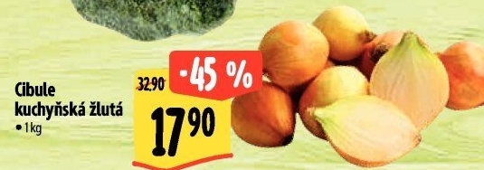 Cibule kuchyňská žlutá