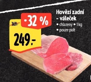 Hovězí zadní váleček