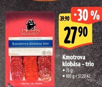 Kmotrova klobása trio Kmotr