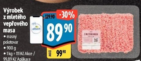 Maso mleté vepřové