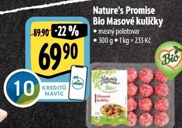 Masové kuličky Bio Nature'