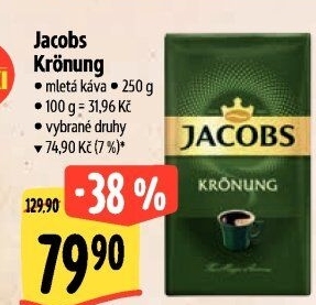 Mletá káva Jacobs Krönung