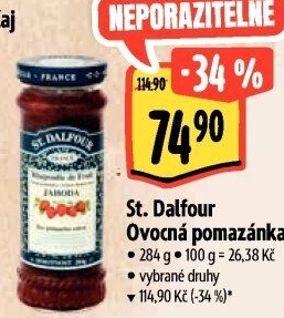 Ovocná pomazánka St. Dalfour