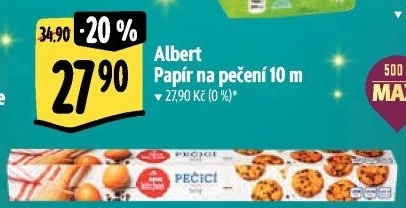 Papír na pečení Albert